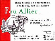 Label Bière Fou Allier