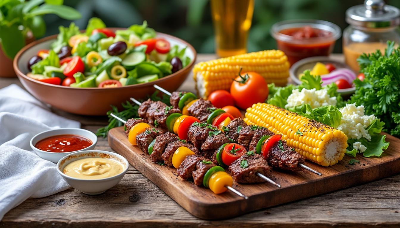 découvrez des idées simples et délicieuses d'accompagnements pour sublimer vos grillades lors de vos barbecues et régaler vos invités.