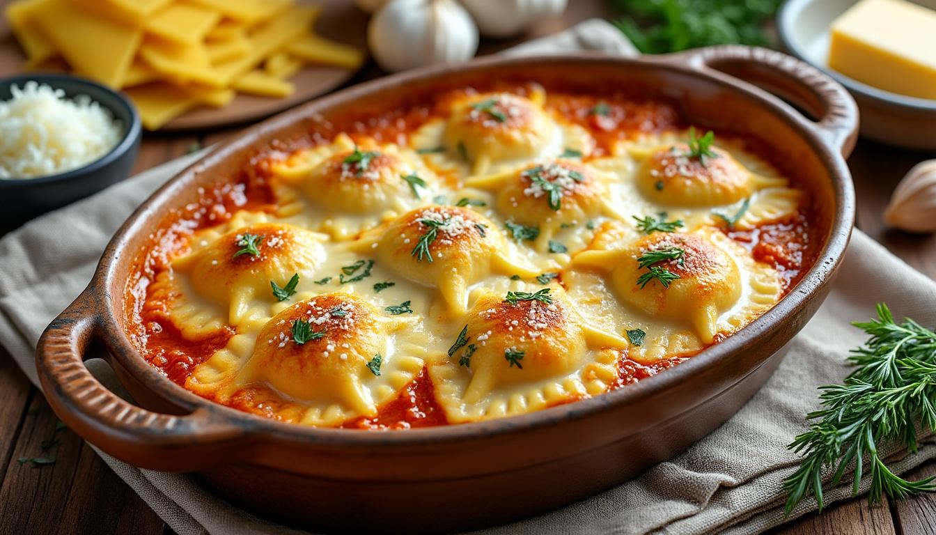 découvrez nos astuces simples pour réussir un gratin de ravioles à la fois savoureux et facile à préparer, idéal pour un repas gourmand en toute simplicité.