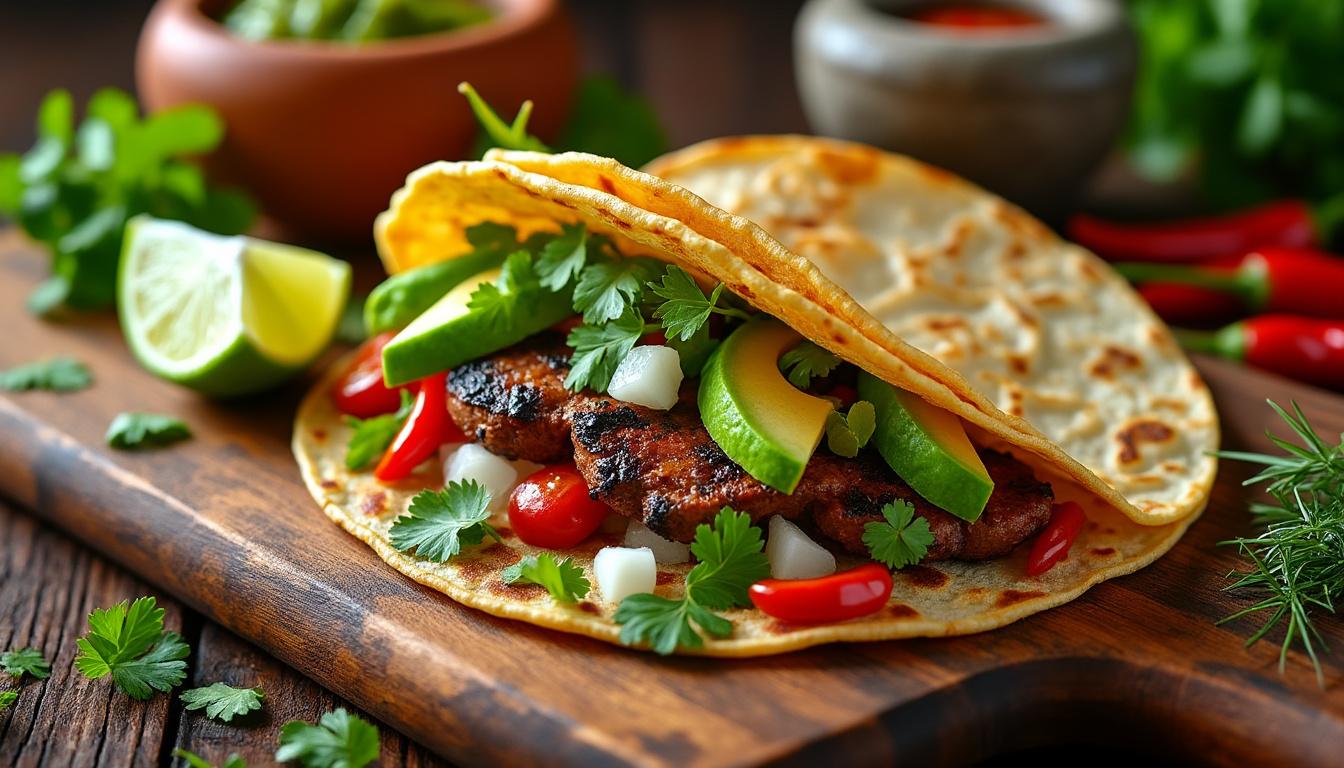 découvrez les secrets pour préparer un tacos mexicain authentique, riche en saveurs, avec des ingrédients frais et des techniques traditionnelles pour un résultat savoureux et gourmand.