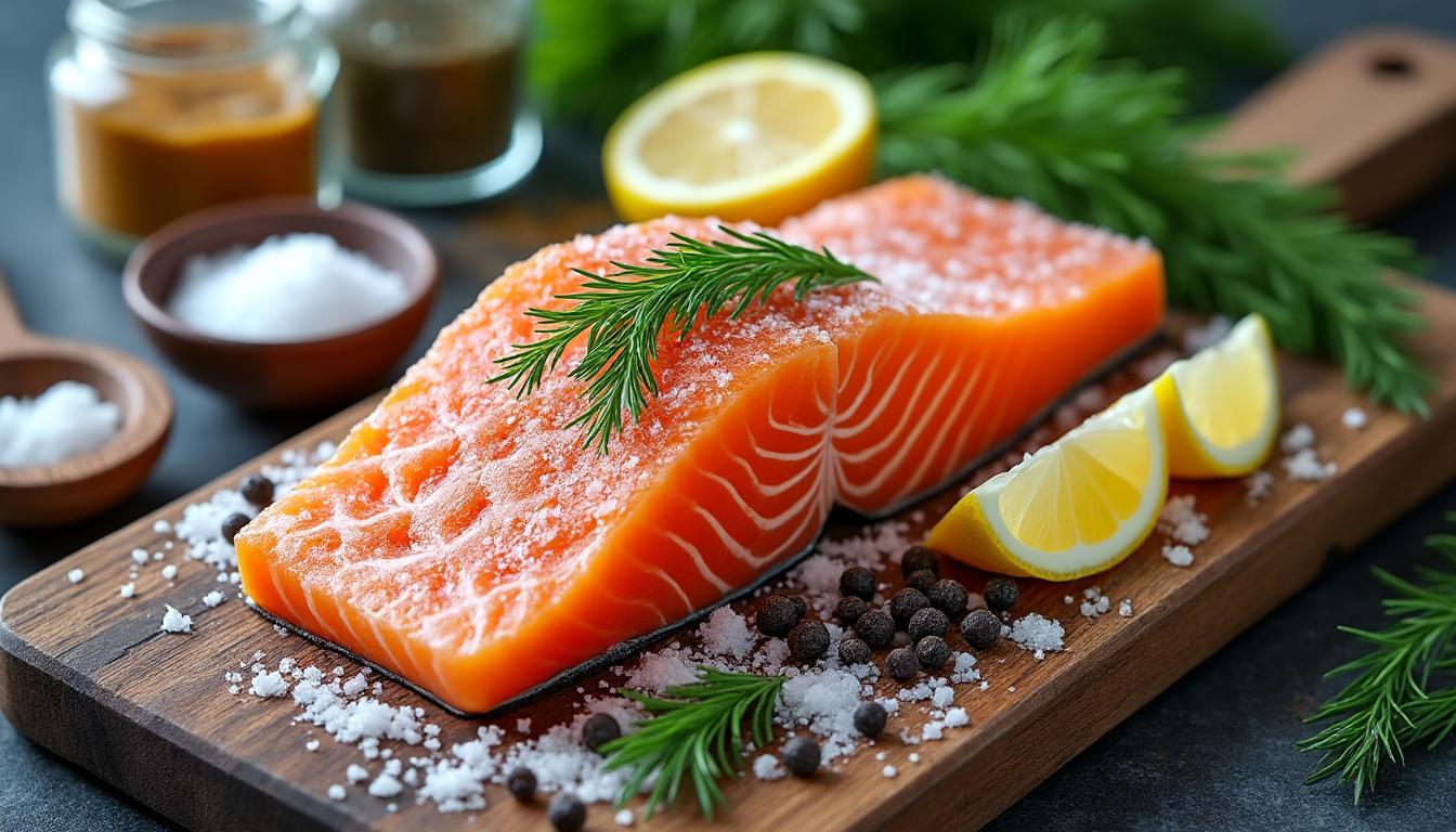 découvrez une recette facile et rapide pour préparer un saumon gravlax maison délicieux et savoureux, parfait pour impressionner vos invités en toute simplicité.