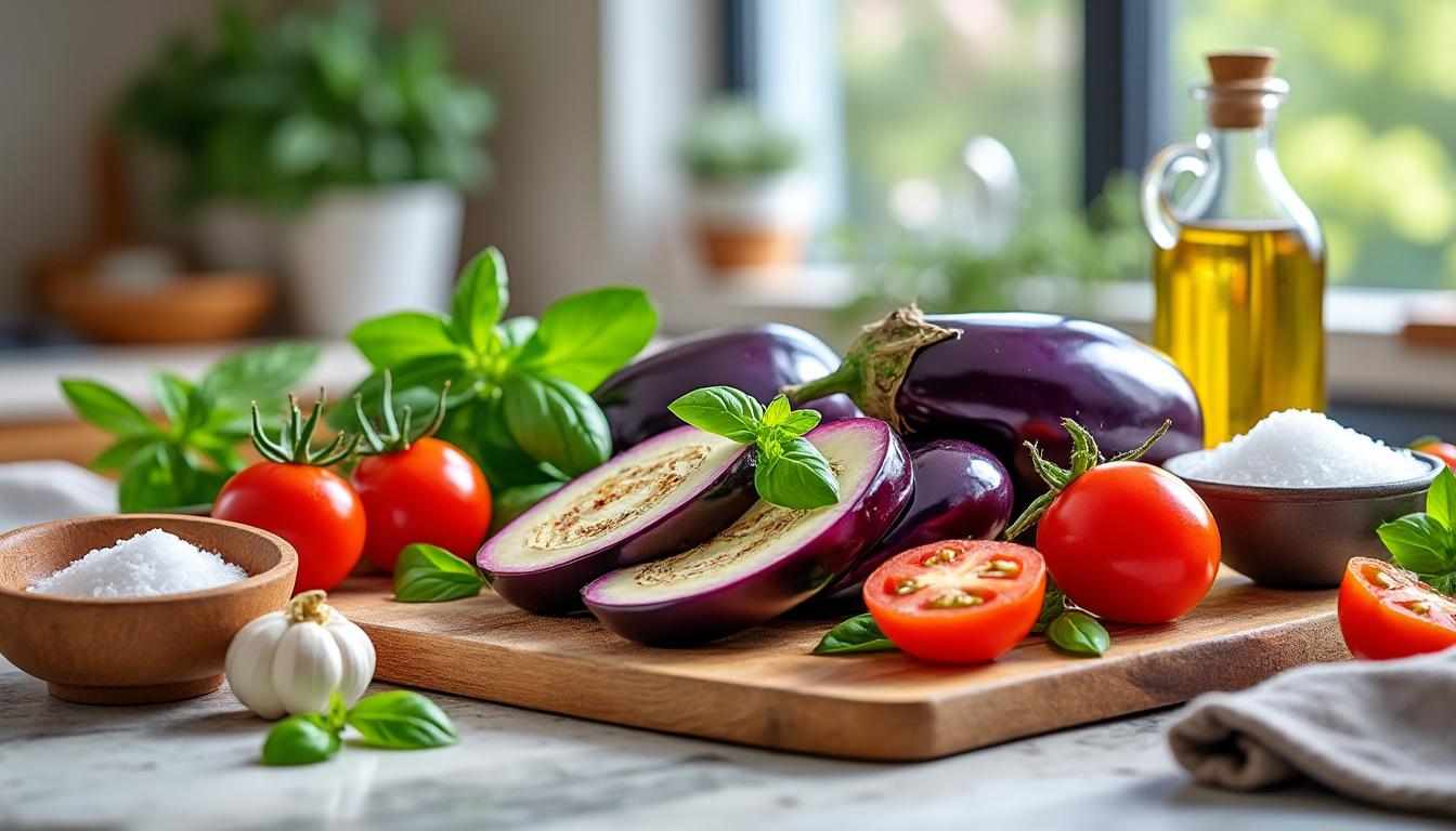 découvrez une recette facile et rapide pour préparer des aubergines savoureuses, parfaite pour un repas gourmand et healthy.