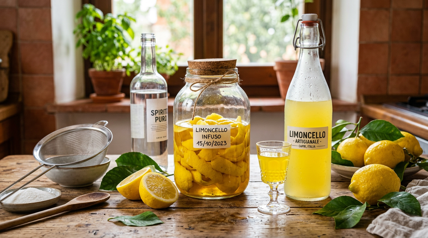 découvrez notre recette simple et authentique de limoncello pour préparer ce délicieux digestif italien chez vous. apprenez étape par étape comment réaliser ce célèbre élixir au citron.