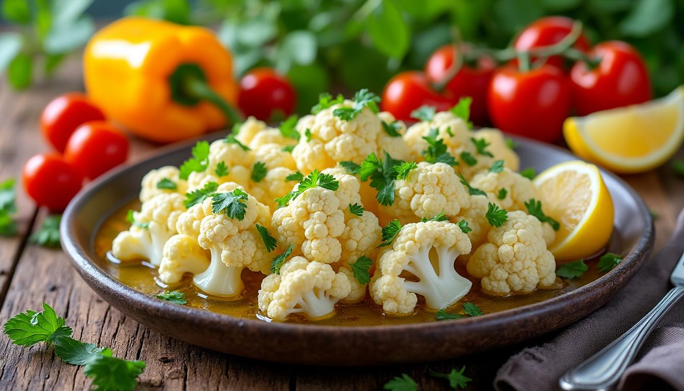 découvrez une recette simple et savoureuse de chou-fleur parfaite pour toutes les occasions. facile à préparer, elle ravira vos papilles et celles de vos invités.
