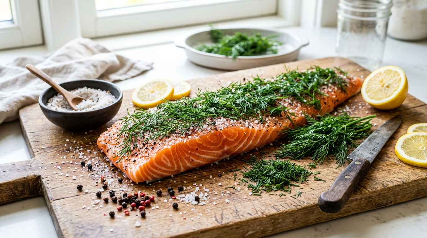 découvrez une recette simple et rapide pour préparer un saumon gravlax maison savoureux, idéal pour impressionner vos invités avec une touche nordique.