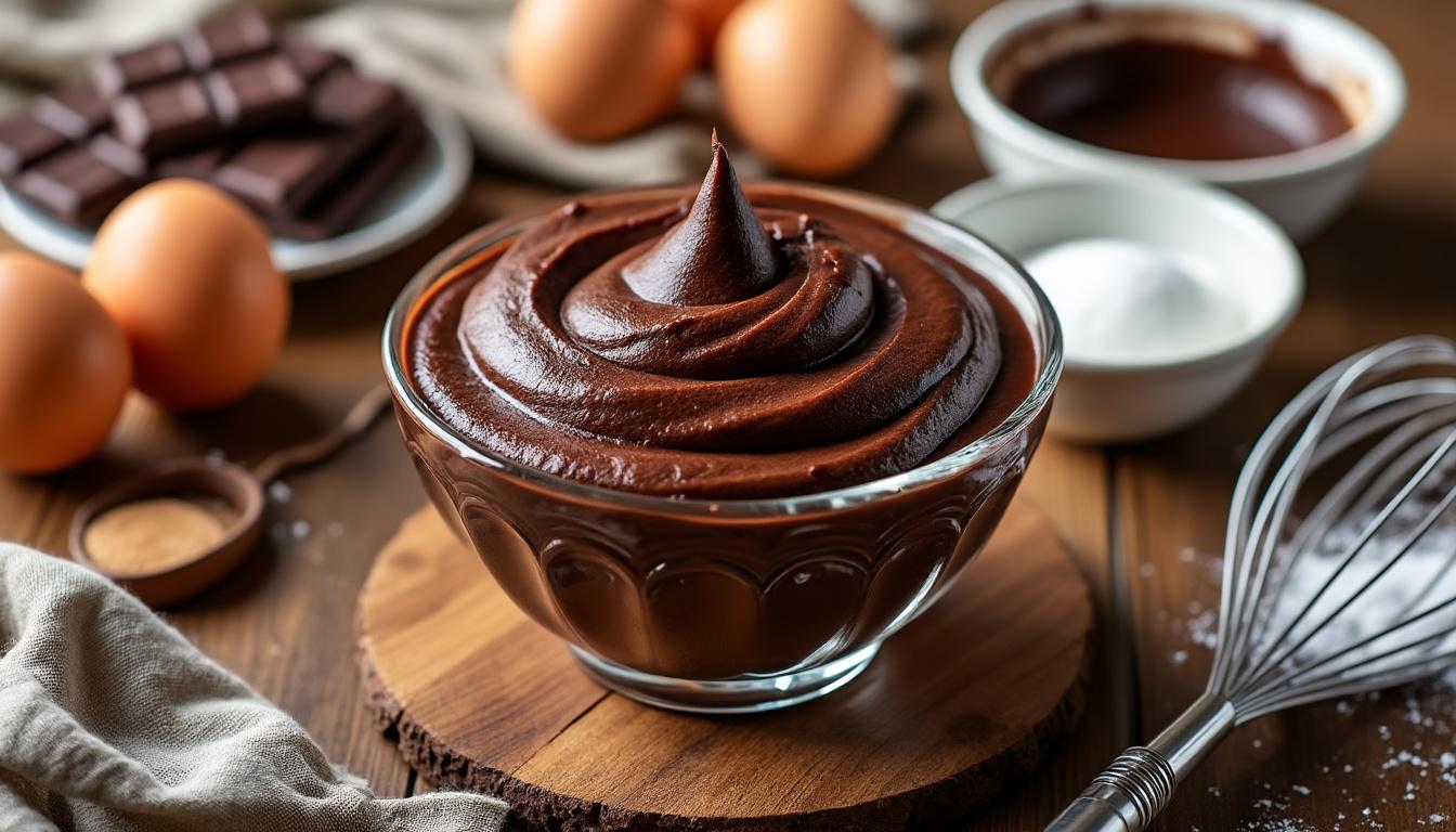 découvrez notre recette traditionnelle de mousse au chocolat à l'ancienne pour un dessert gourmand et réussi, riche en saveurs et facile à préparer.