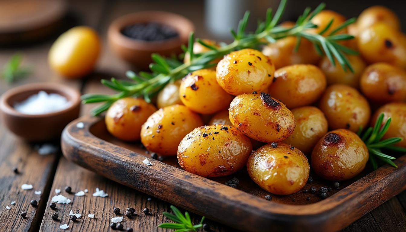 découvrez nos astuces simples et efficaces pour réussir des pommes de terre grenaille au four croustillantes à souhait, parfaites pour un accompagnement gourmand et savoureux.