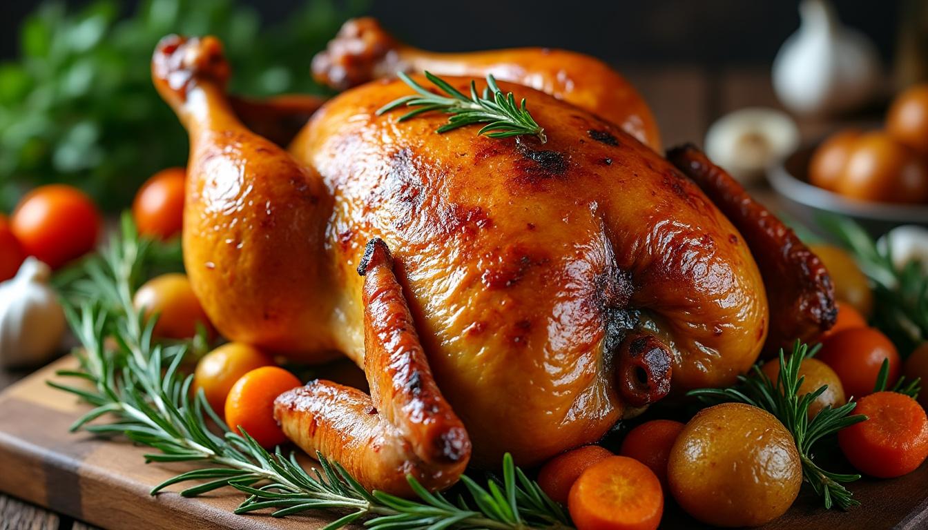 découvrez nos astuces pour réussir un chapon au four tendre et savoureux, avec une cuisson parfaite et des saveurs délicieuses.