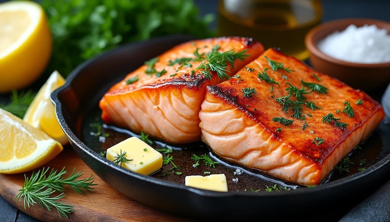découvrez nos astuces pour réussir un saumon à la poêle tendre et savoureux, parfait pour un repas gourmand et sain.