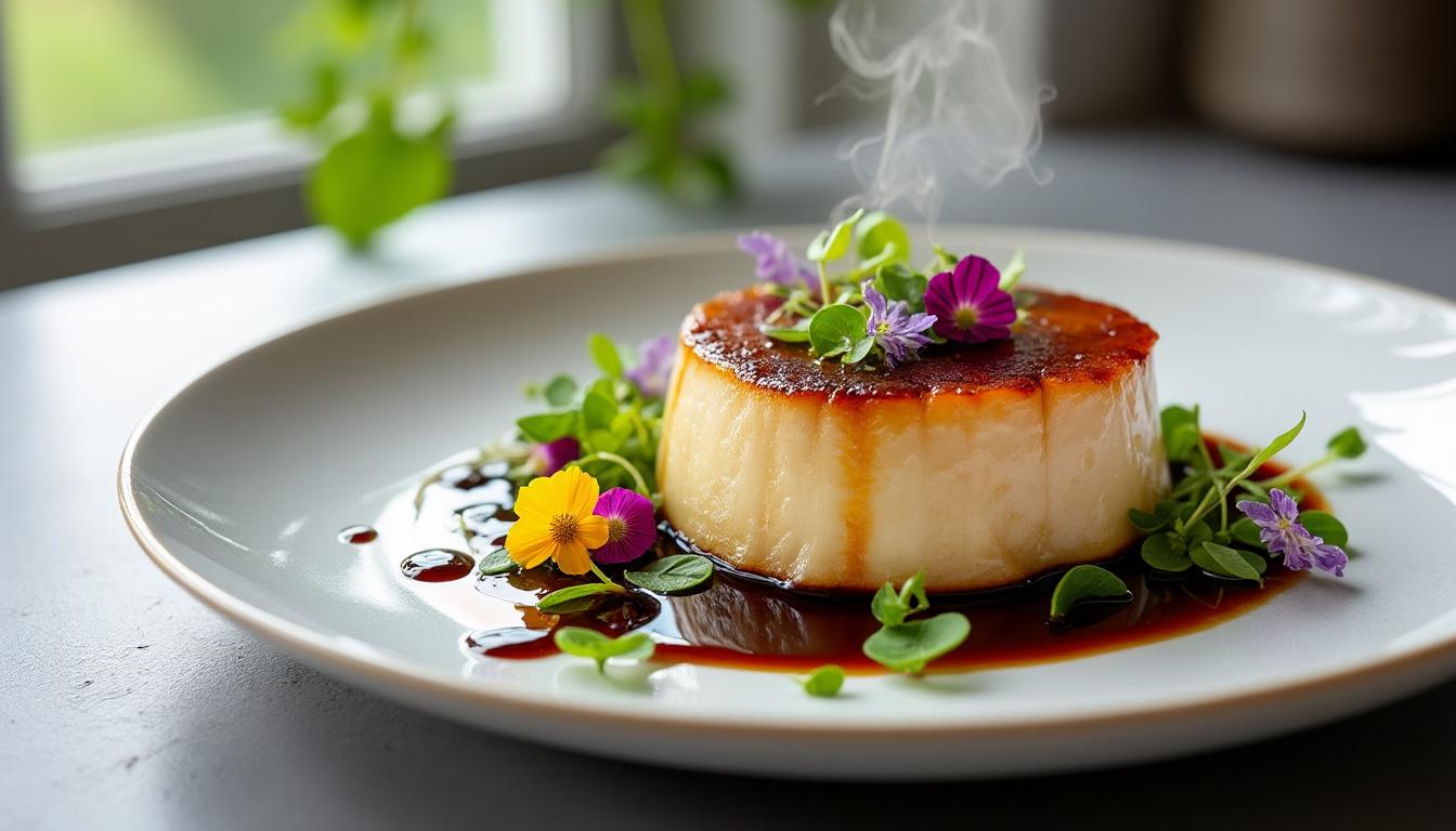 découvrez les techniques et astuces pour réussir un foie gras poêlé parfaitement doré et savoureux, et impressionnez vos convives avec un plat raffiné et gourmand.