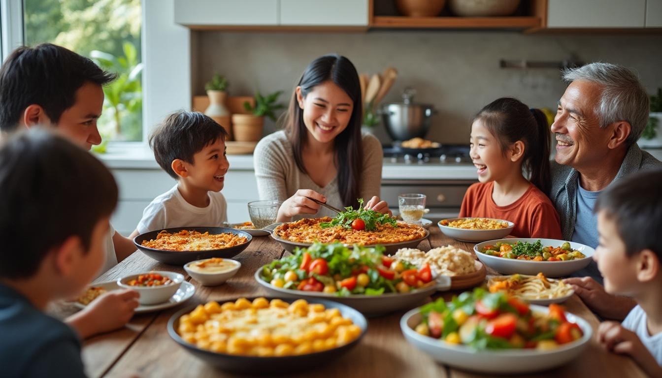 découvrez des recettes de plats familiaux à la fois économiques et rapides, parfaits pour régaler toute la famille sans se ruiner.