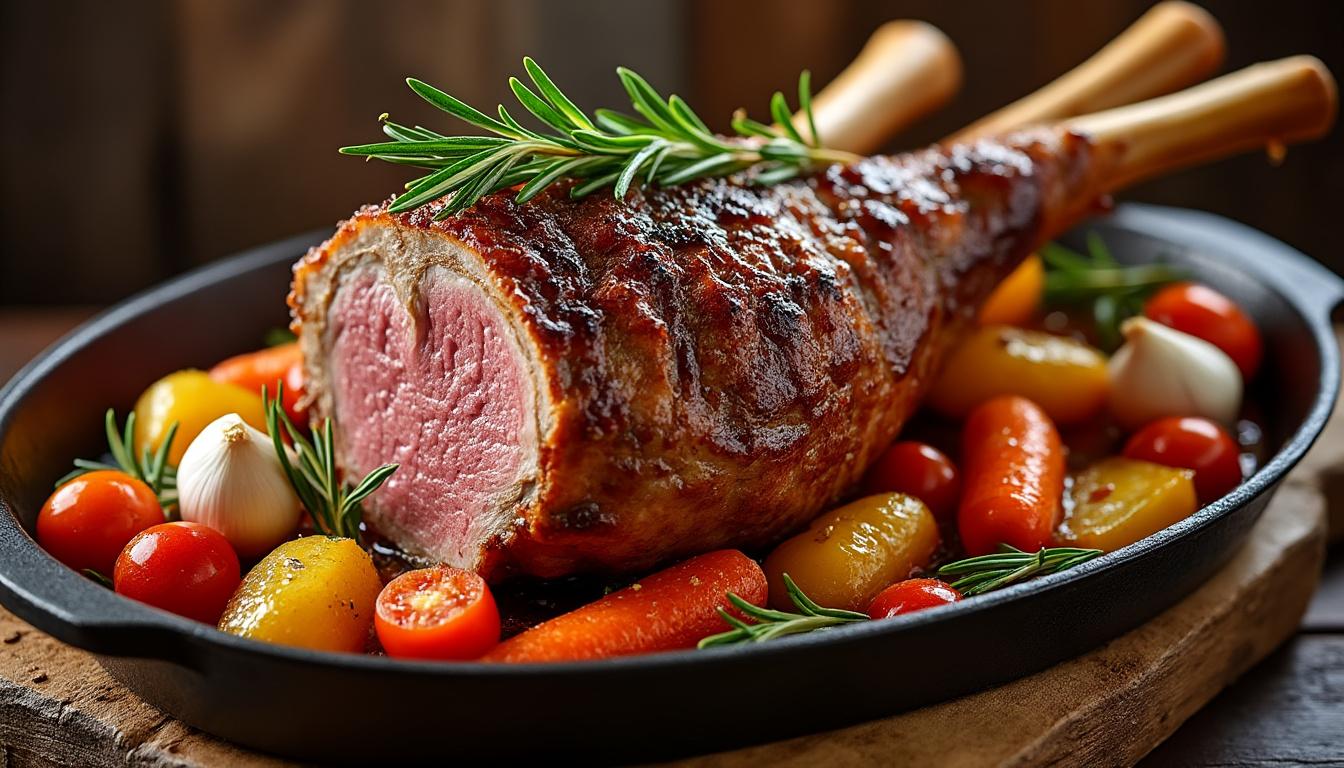 découvrez une recette simple et savoureuse de souris d'agneau au four, parfaite pour un repas convivial et gourmand. facile à préparer, elle ravira vos papilles.