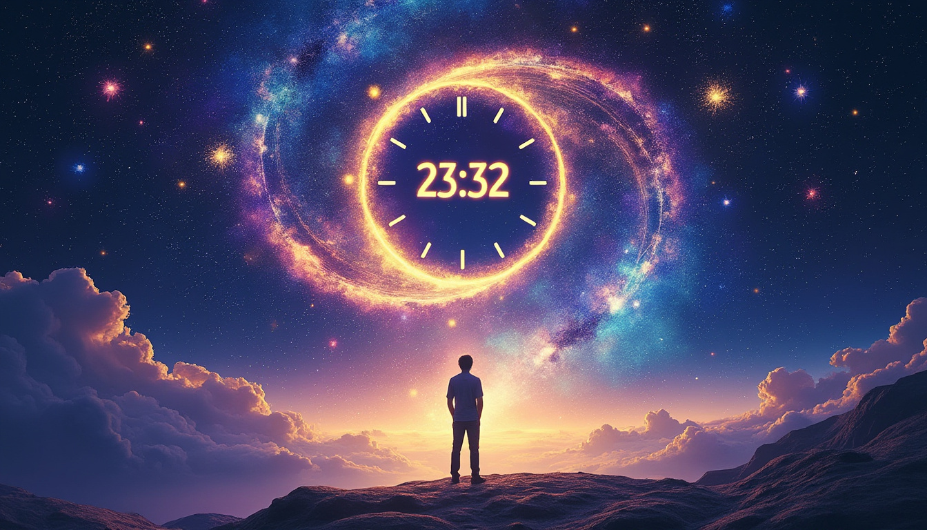 découvrez la signification de l'heure miroir 23h32 et ce qu'elle révèle sur votre vie, votre avenir et vos émotions.