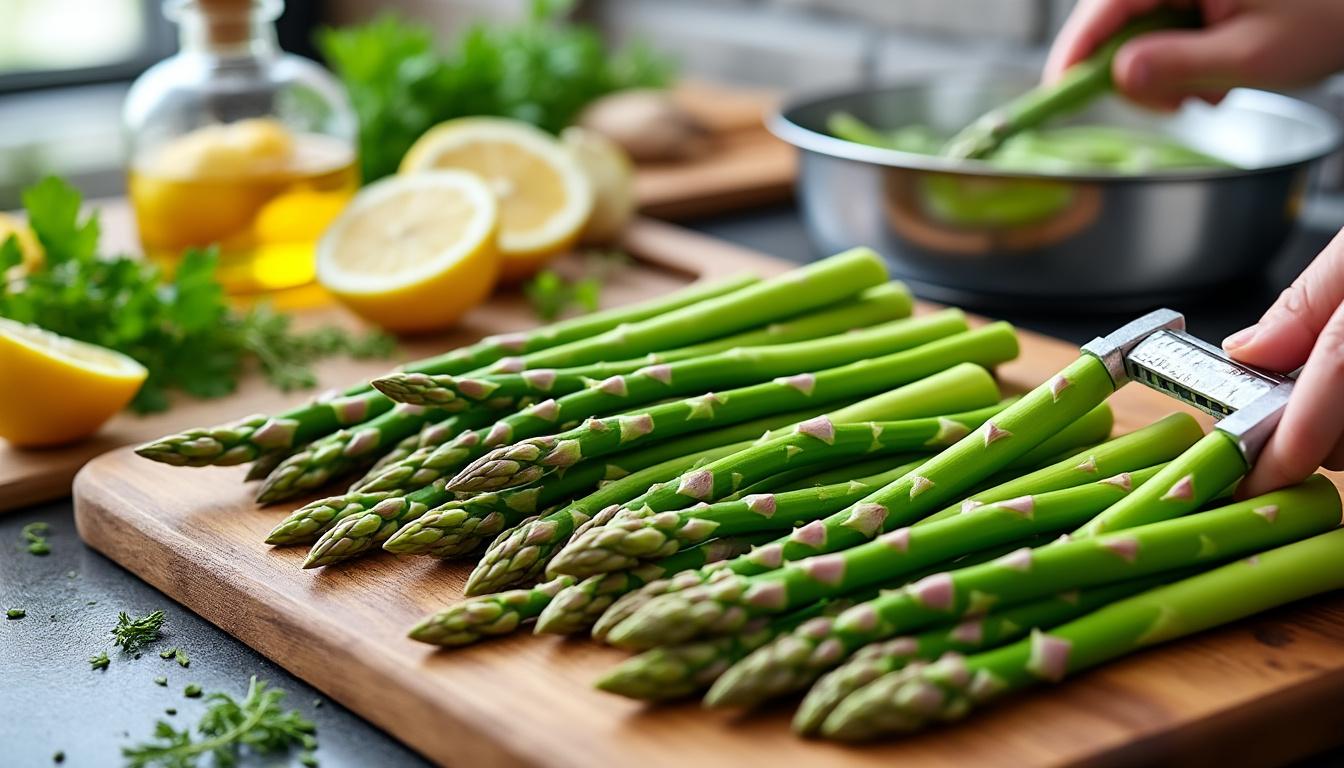 découvrez comment choisir et cuisiner des asperges vertes pour profiter pleinement de leurs bienfaits nutritionnels et savoureux dans vos plats.