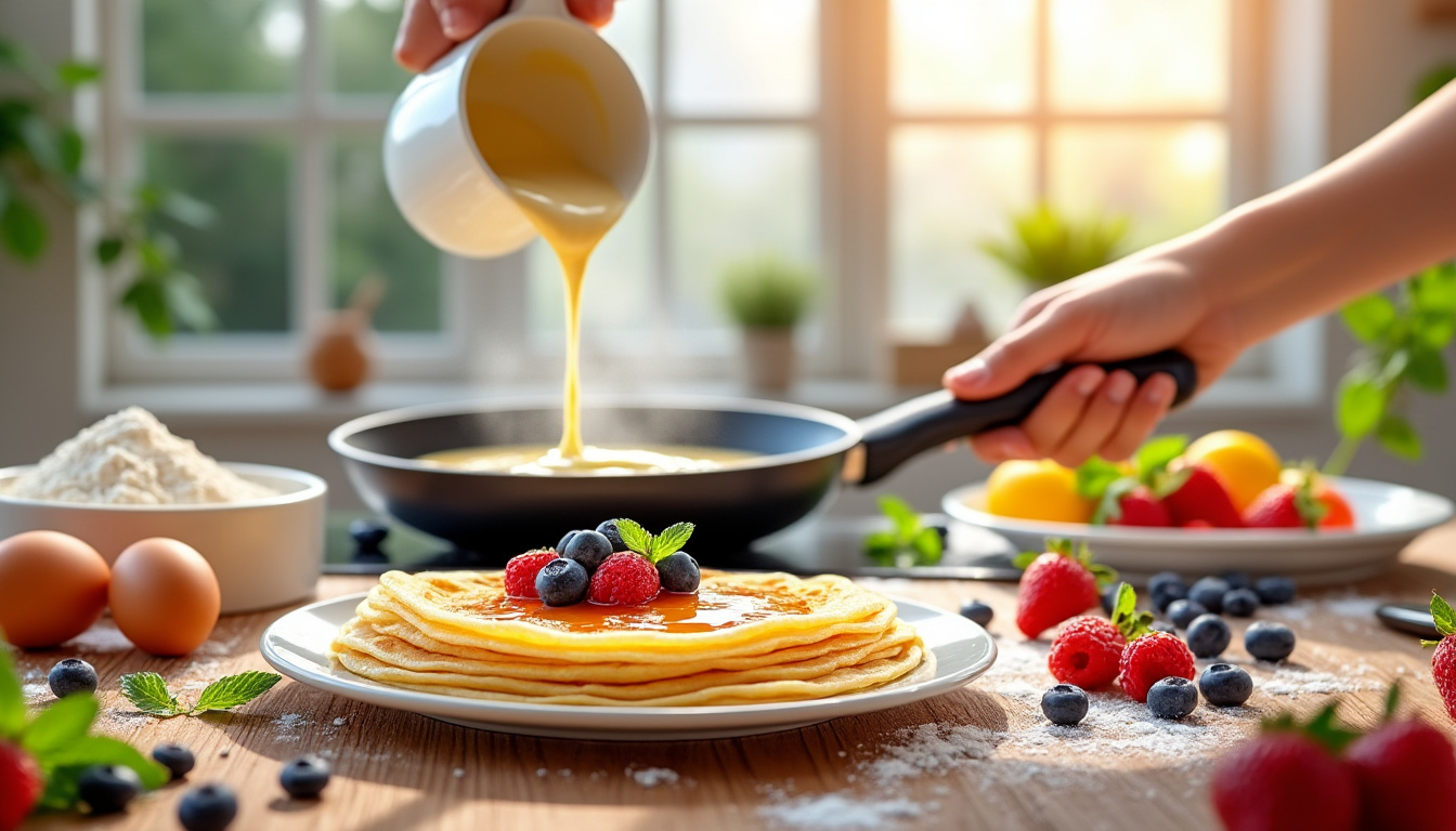 découvrez comment préparer des crêpes sans lait délicieusement moelleuses grâce à notre recette simple et efficace, idéale pour tous les goûts et régimes.
