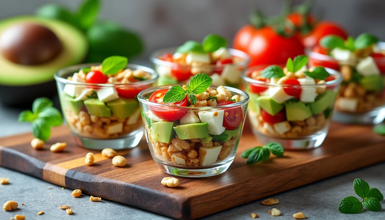 découvrez comment préparer des verrines apéro originales et rapides pour impressionner vos invités avec des recettes simples et délicieuses.
