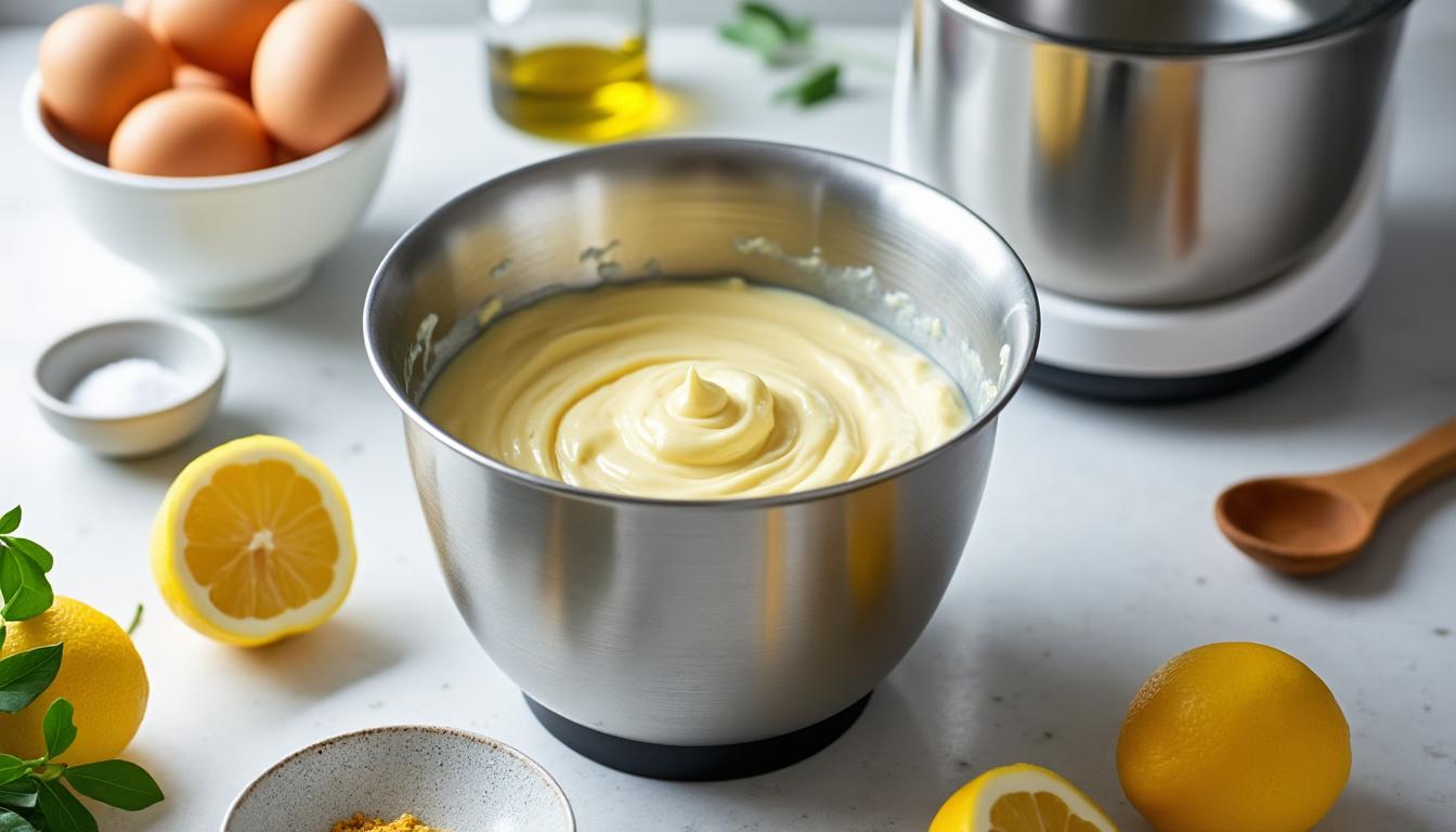 découvrez comment préparer une mayonnaise maison parfaite et onctueuse facilement avec votre thermomix grâce à notre guide étape par étape.