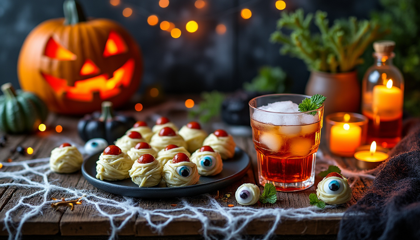 découvrez des idées originales et faciles pour un apéro halloween réussi, avec des recettes, décorations et astuces pour impressionner vos invités.
