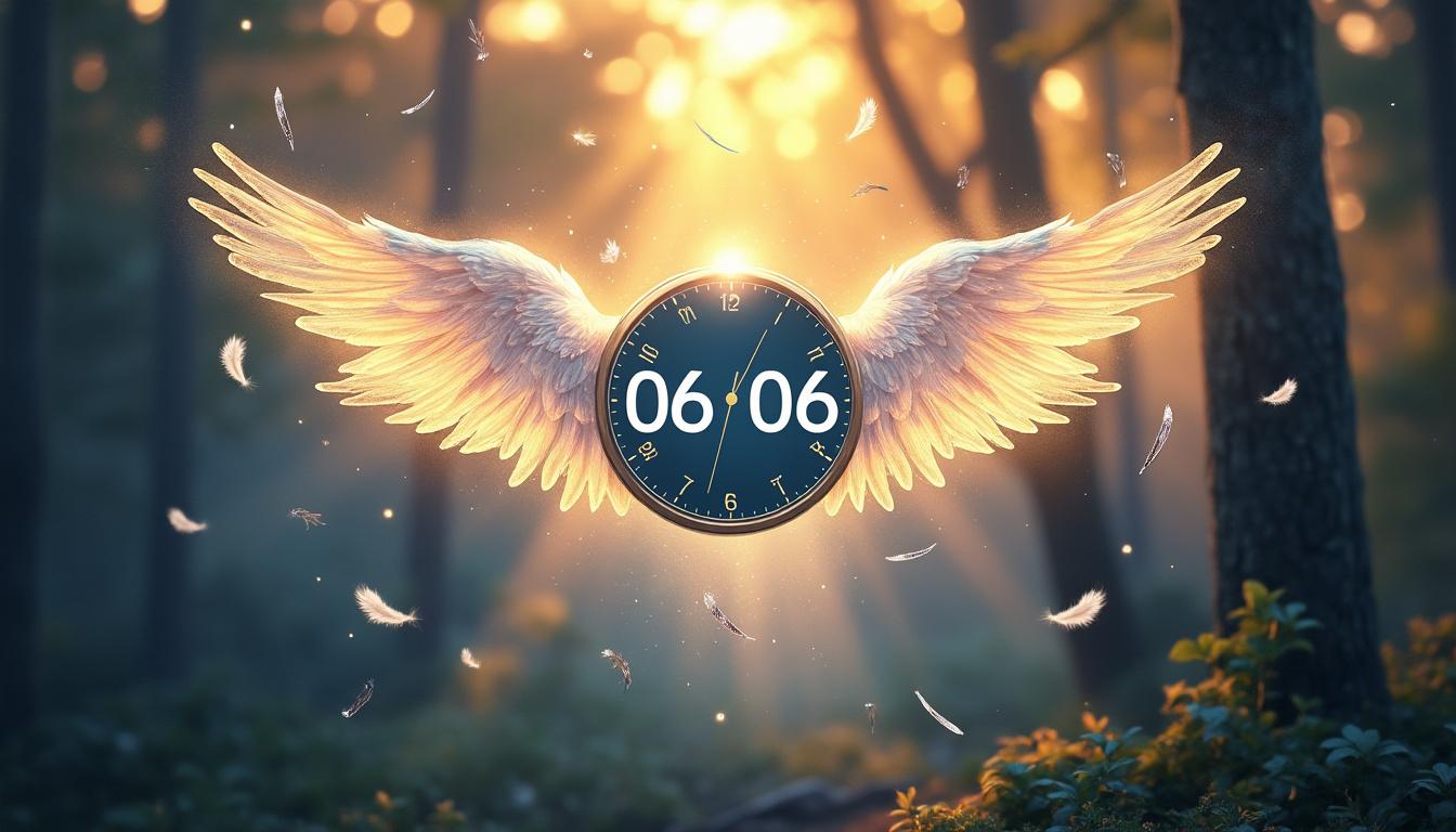 découvrez la signification spirituelle de l’heure miroir 06h06 et son message profond pour votre vie, guidé par les vibrations des nombres et la synchronicité.