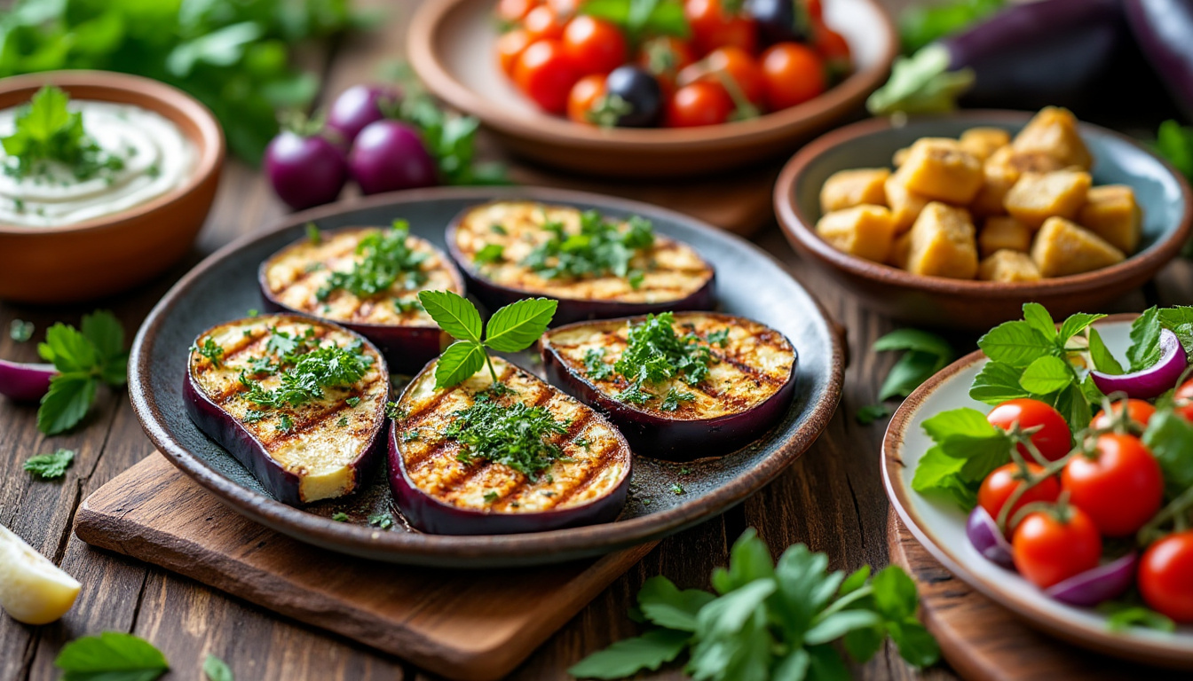découvrez des recettes faciles et délicieuses pour cuisiner les aubergines. idées simples et savoureuses pour sublimer ce légume dans vos plats quotidiens.