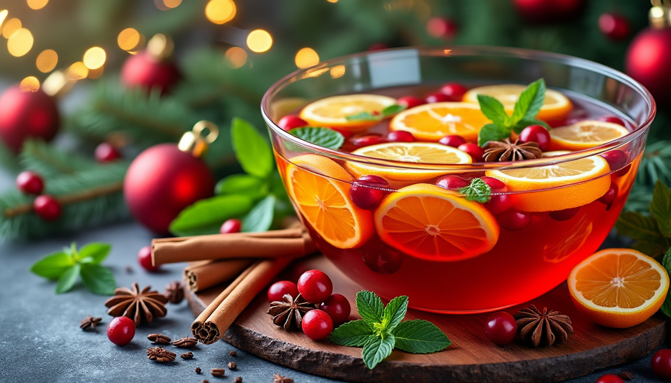 découvrez une recette facile et originale de punch de noël pour apporter une touche festive et gourmande à vos fêtes de fin d'année.