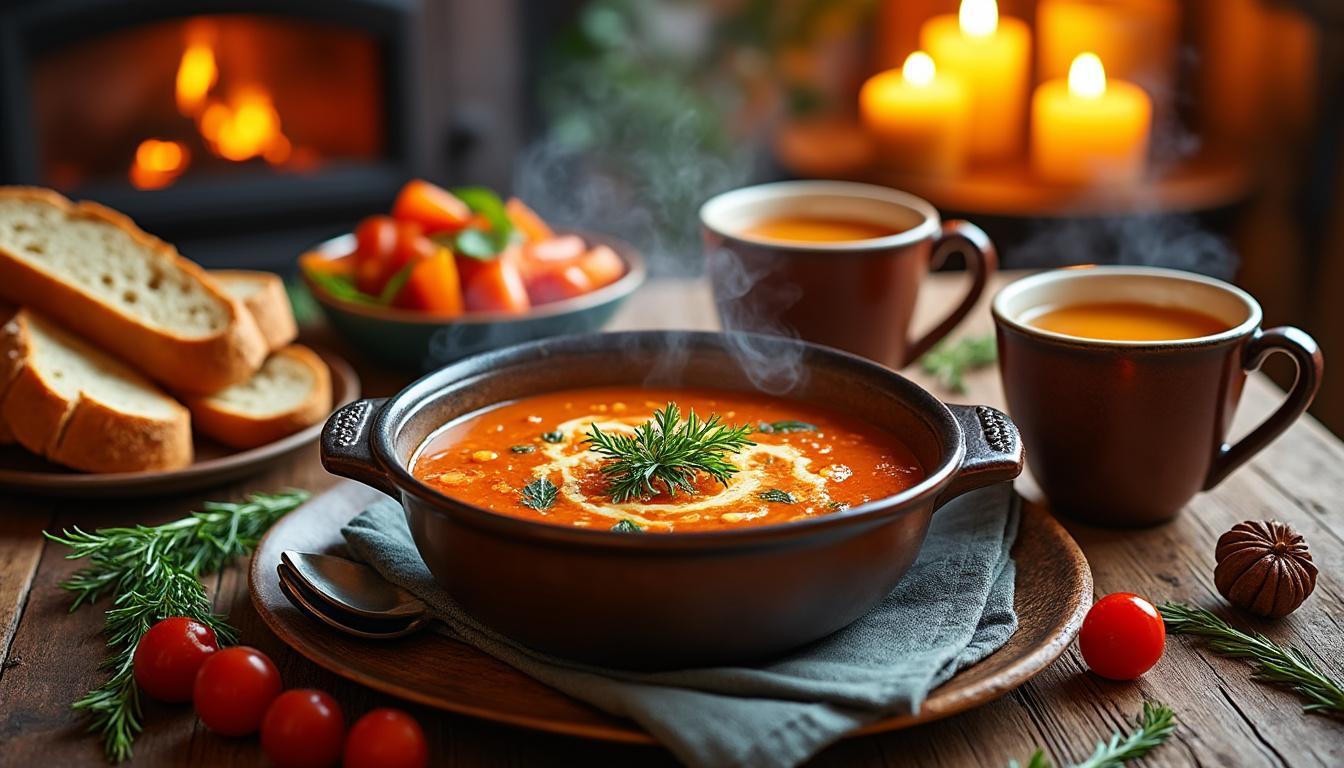 découvrez nos recettes d'hiver savoureuses pour réchauffer vos repas durant la saison froide. idées gourmandes et faciles à préparer pour toute la famille.