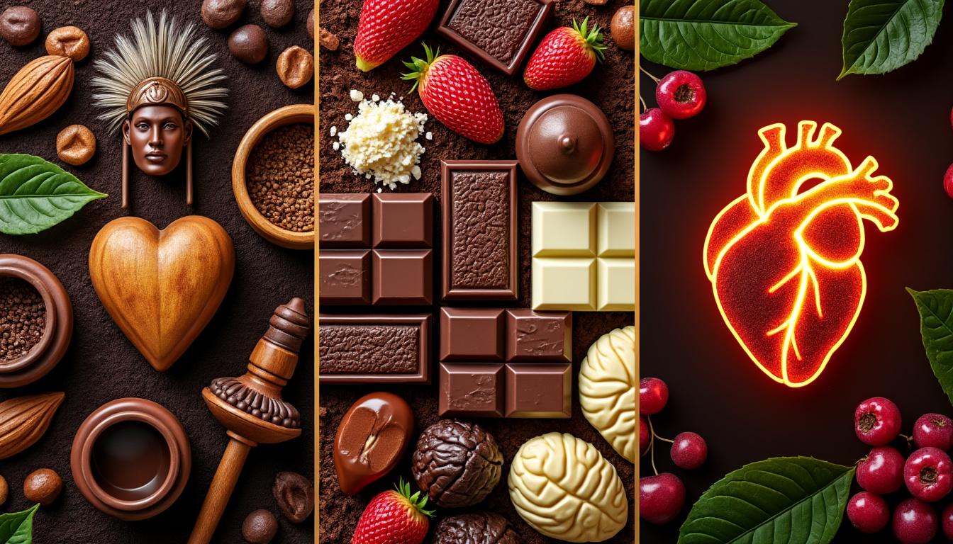 découvrez tout sur le chocolat : son histoire fascinante, les différents types et leurs bienfaits pour votre santé.