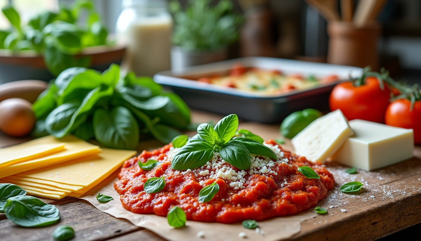 découvrez une recette simple et savoureuse pour préparer une lasagne épinard chèvre, parfaite pour un repas gourmand et rapide à réaliser.