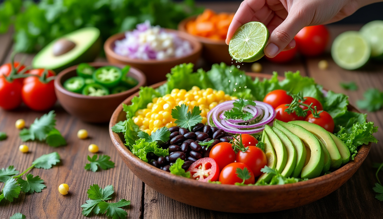 découvrez comment préparer une salade mexicaine savoureuse et facile à réaliser grâce à nos conseils simples et ingrédients frais pour un repas coloré et délicieux.