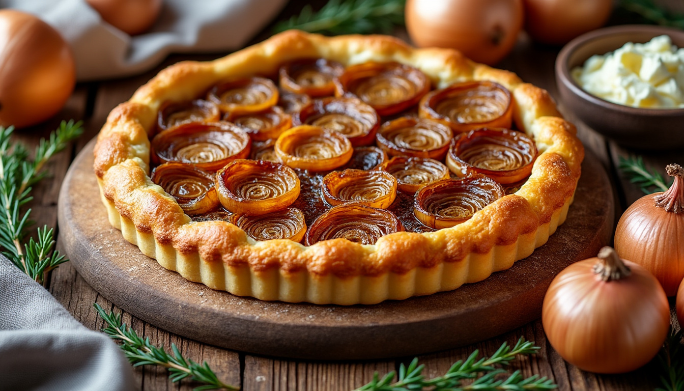 découvrez nos conseils et astuces pour réussir une tarte aux oignons parfaite, avec une pâte croustillante et une garniture savoureuse à chaque fois.