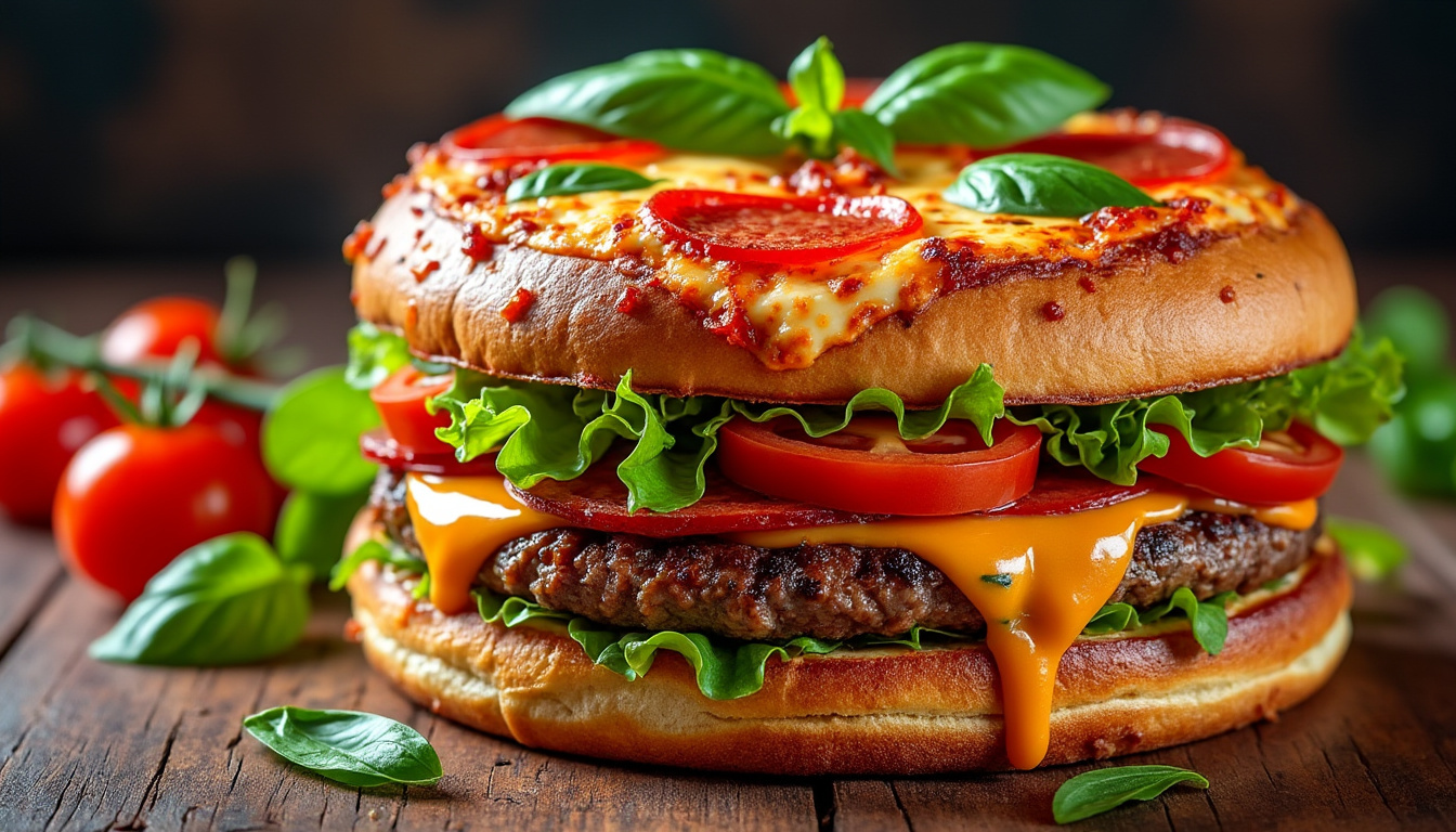 découvrez comment réussir la pizza burger, un mélange savoureux entre deux classiques de la cuisine, pour une expérience gourmande unique et irrésistible.