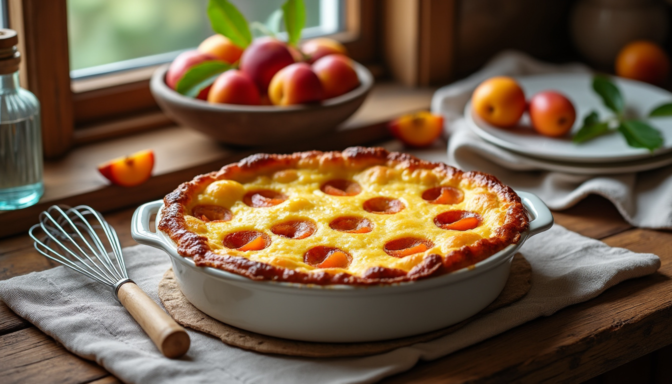 découvrez la recette authentique du clafoutis mirabelle de grand-mère, un dessert traditionnel savoureux et facile à préparer pour toutes les occasions.