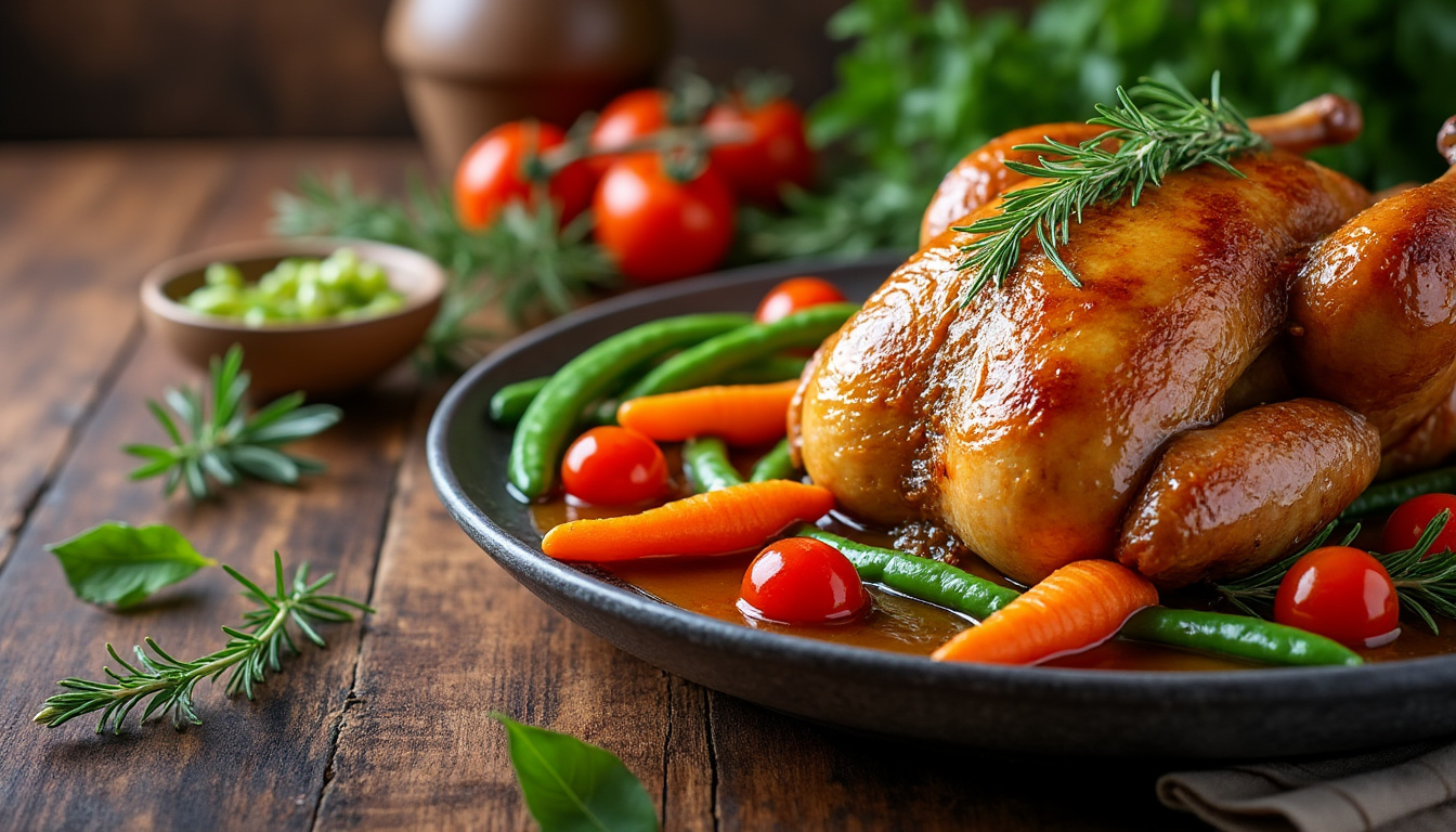 découvrez une recette facile et savoureuse de poularde pour régaler toute la famille avec un plat simple à préparer et délicieux.