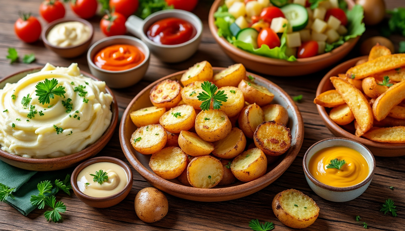 découvrez des recettes simples et savoureuses à base de pommes de terre pour régaler toute la famille en toute simplicité.