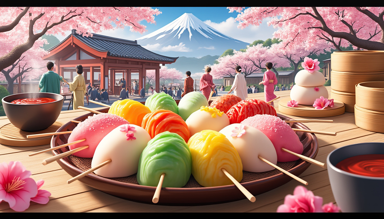 découvrez tout sur le dango : son histoire fascinante, des recettes authentiques et les traditions qui entourent ce délice japonais.