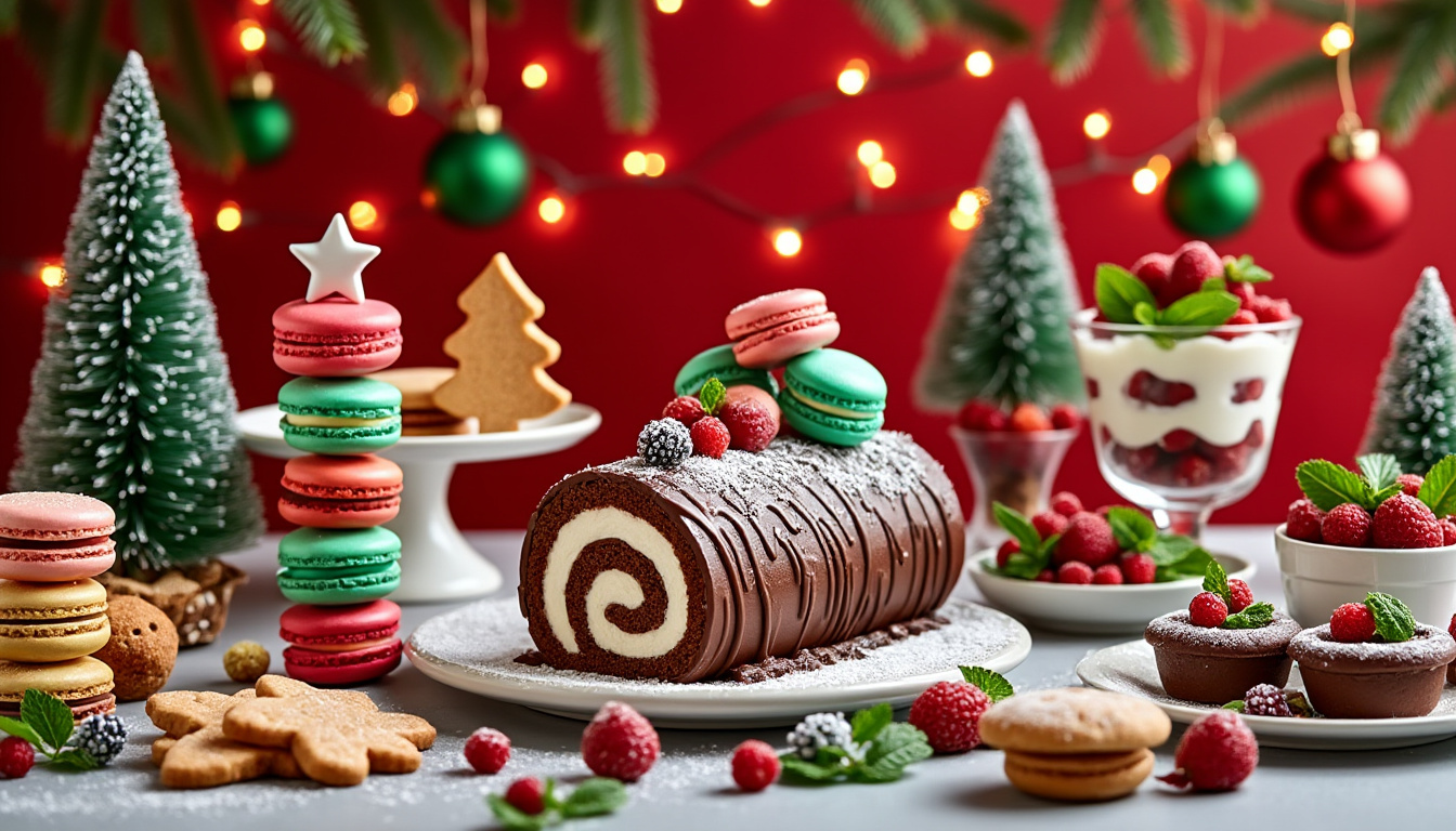 découvrez nos desserts de noël gourmands, parfaits pour régaler toute la famille avec des recettes faciles et savoureuses.