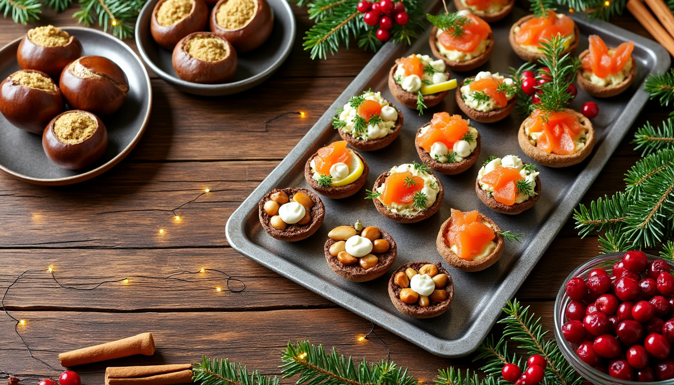 découvrez des idées originales d'entrées de noël pour débuter votre repas festif avec créativité et saveurs, afin d'émerveiller vos invités dès le premier plat.