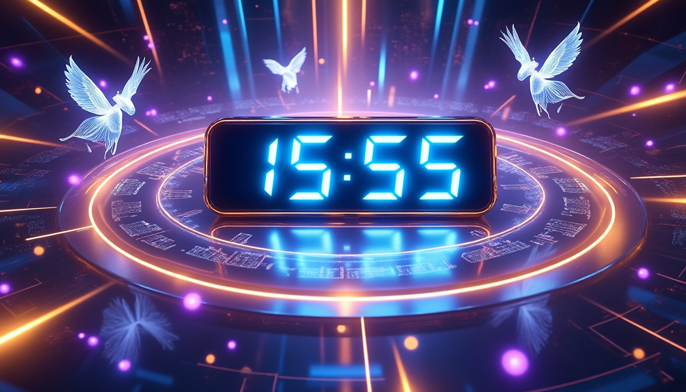 découvrez la signification de l'heure miroir 15h55 et apprenez à interpréter ce moment particulier pour mieux comprendre les messages qu'il vous transmet.