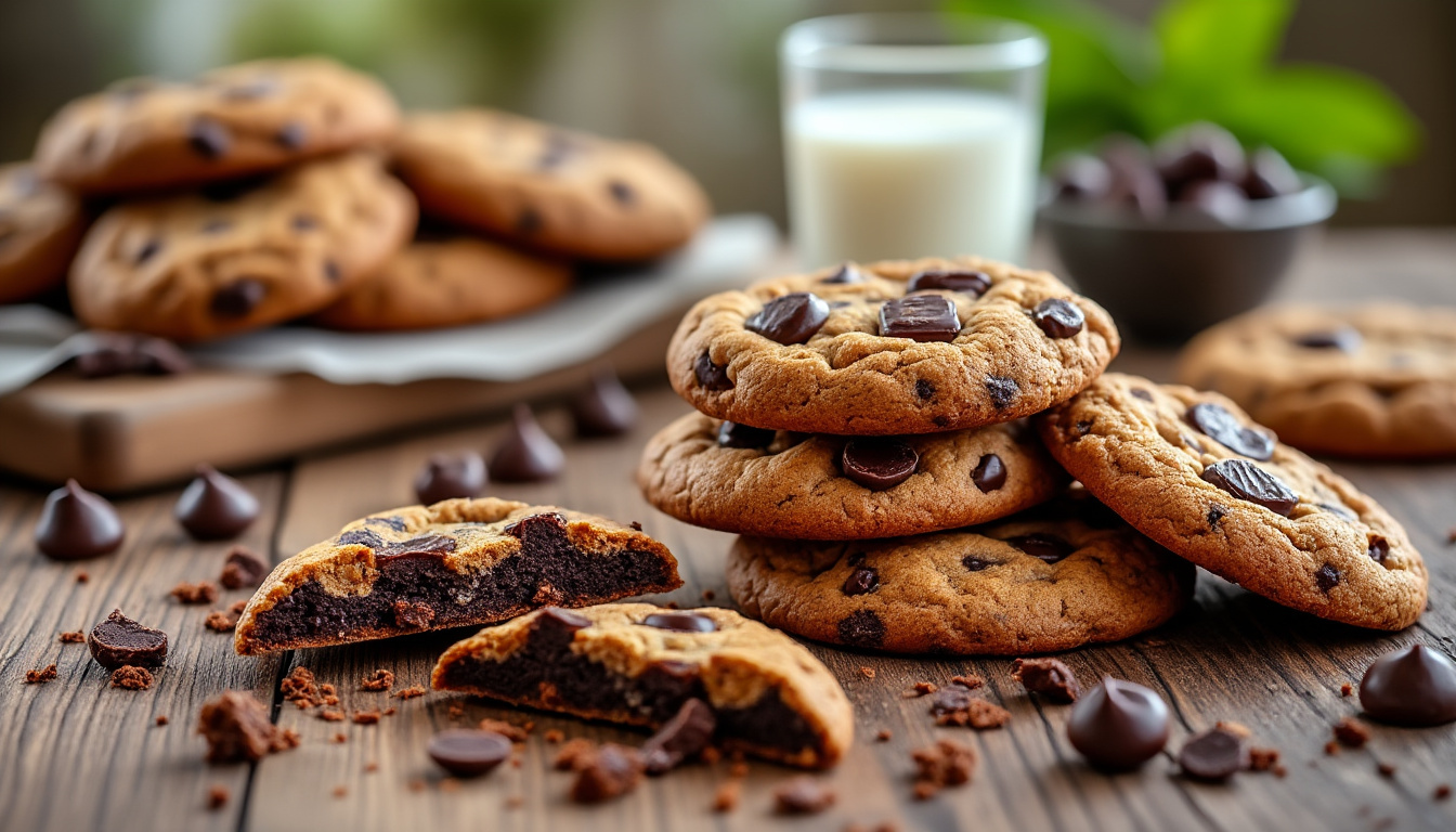 découvrez notre recette facile de cookies au chocolat, parfaite pour un goûter gourmand et rapide à préparer. des biscuits moelleux et savoureux pour toute la famille !