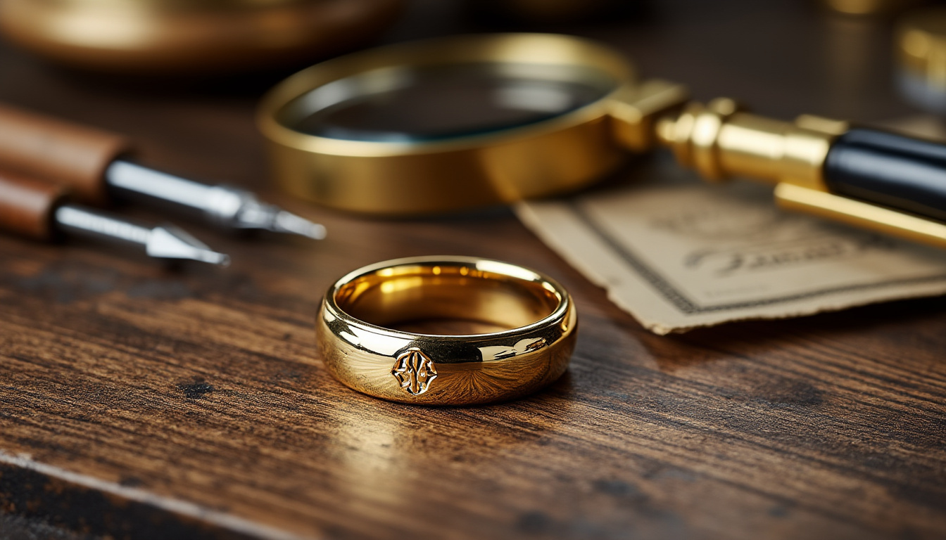 découvrez tout ce qu'il faut savoir sur le poinçon plaqué or et comprenez son importance pour garantir la qualité et l'authenticité de vos bijoux.
