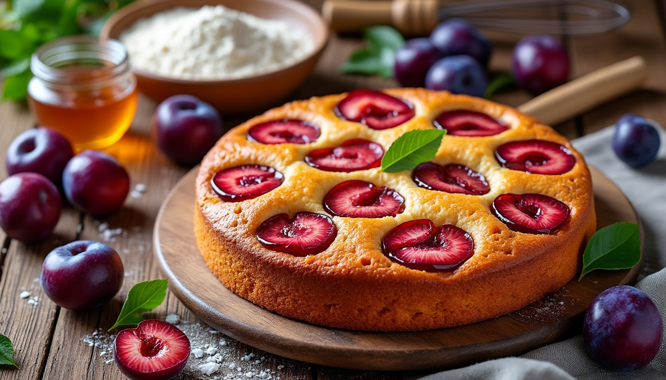 découvrez notre guide facile pour préparer un gâteau aux prunes moelleux et savoureux, parfait pour toutes les occasions. suivez nos astuces pour un dessert réussi à chaque fois !
