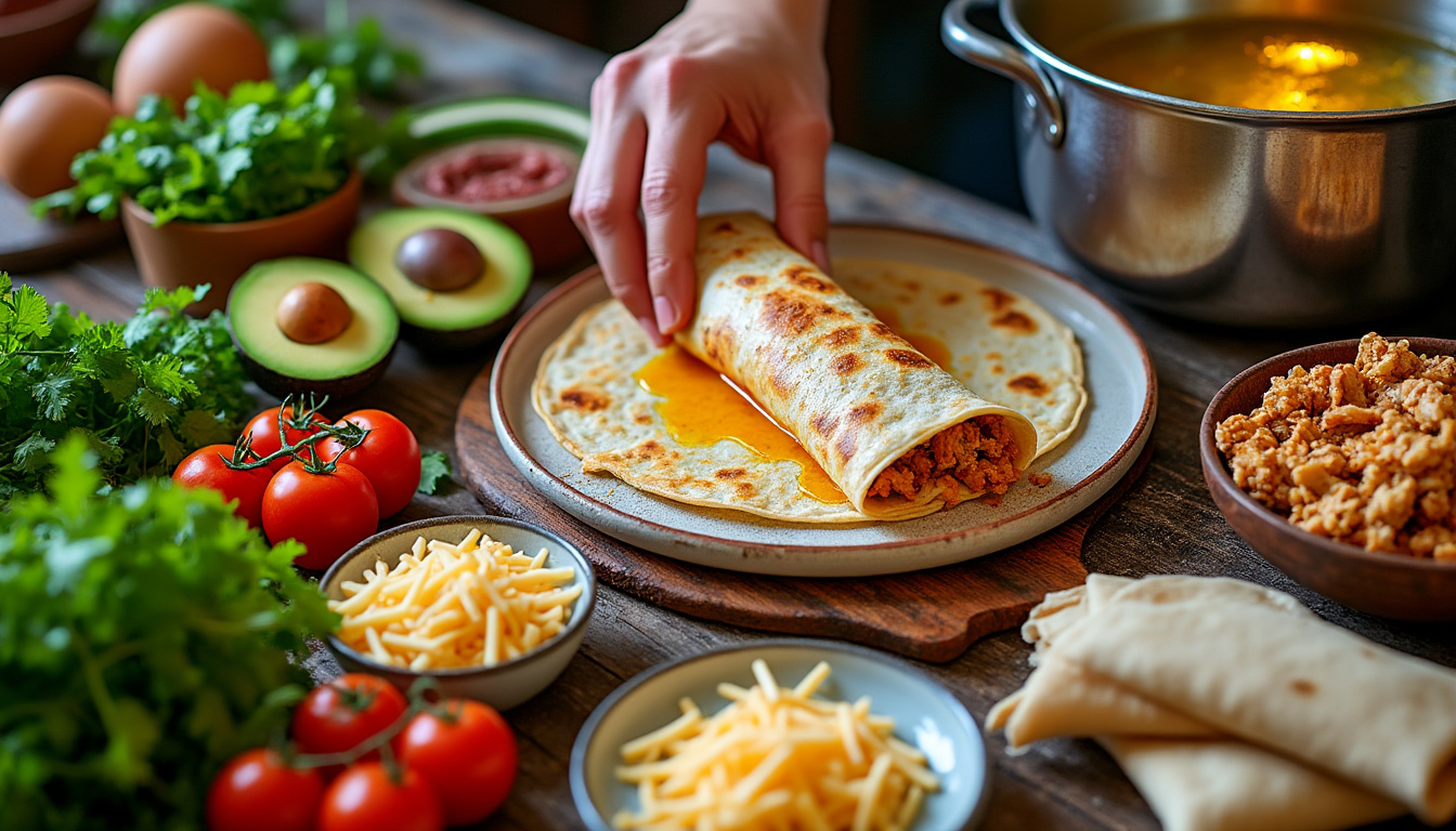 découvrez notre recette simple et rapide pour préparer une chimichanga délicieuse et croustillante, parfaite pour un repas savoureux et réconfortant.