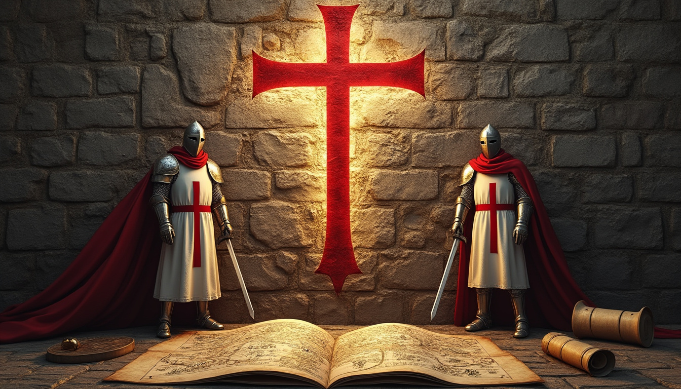 découvrez l'histoire fascinante et la signification profonde de la croix des templiers, un symbole emblématique des chevaliers du moyen âge.