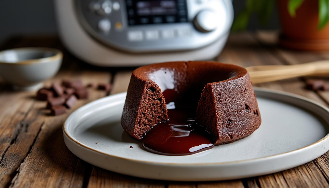 découvrez la recette facile et rapide du moelleux au chocolat avec thermomix, pour un dessert gourmand et fondant en quelques minutes.