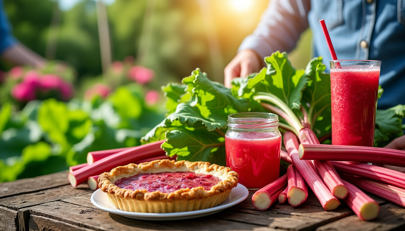 découvrez quand et comment profiter pleinement de la saison de la rhubarbe, avec des conseils pour choisir, préparer et savourer ce délicieux fruit printanier.