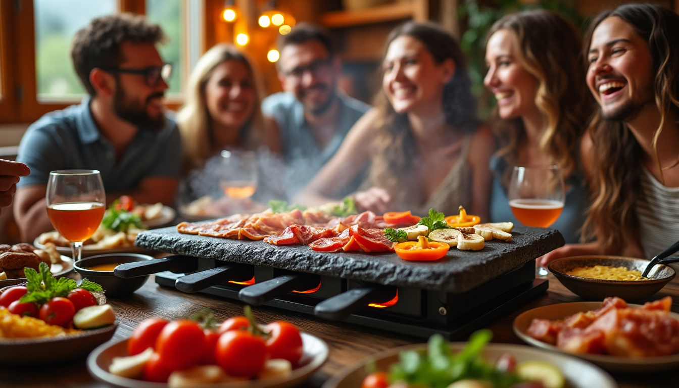 découvrez une recette facile de pierrade idéale pour une soirée conviviale entre amis ou en famille, simple à préparer et délicieuse à partager.