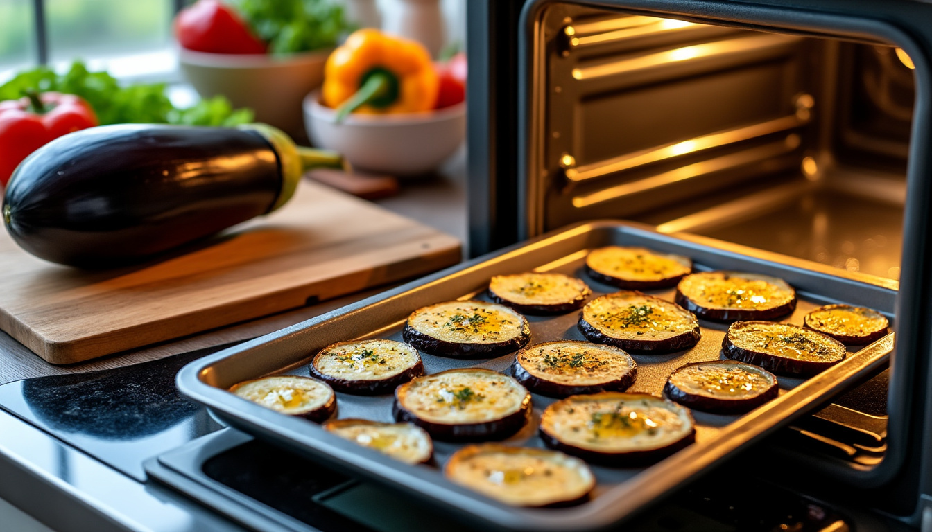 apprenez à cuire parfaitement une aubergine au four grâce à nos astuces simples pour une texture fondante et une saveur optimale.