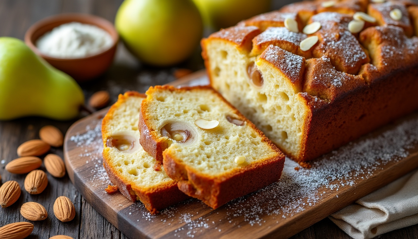 découvrez notre recette simple et savoureuse de gâteau poire amande, parfaite pour un dessert gourmand et facile à réaliser.