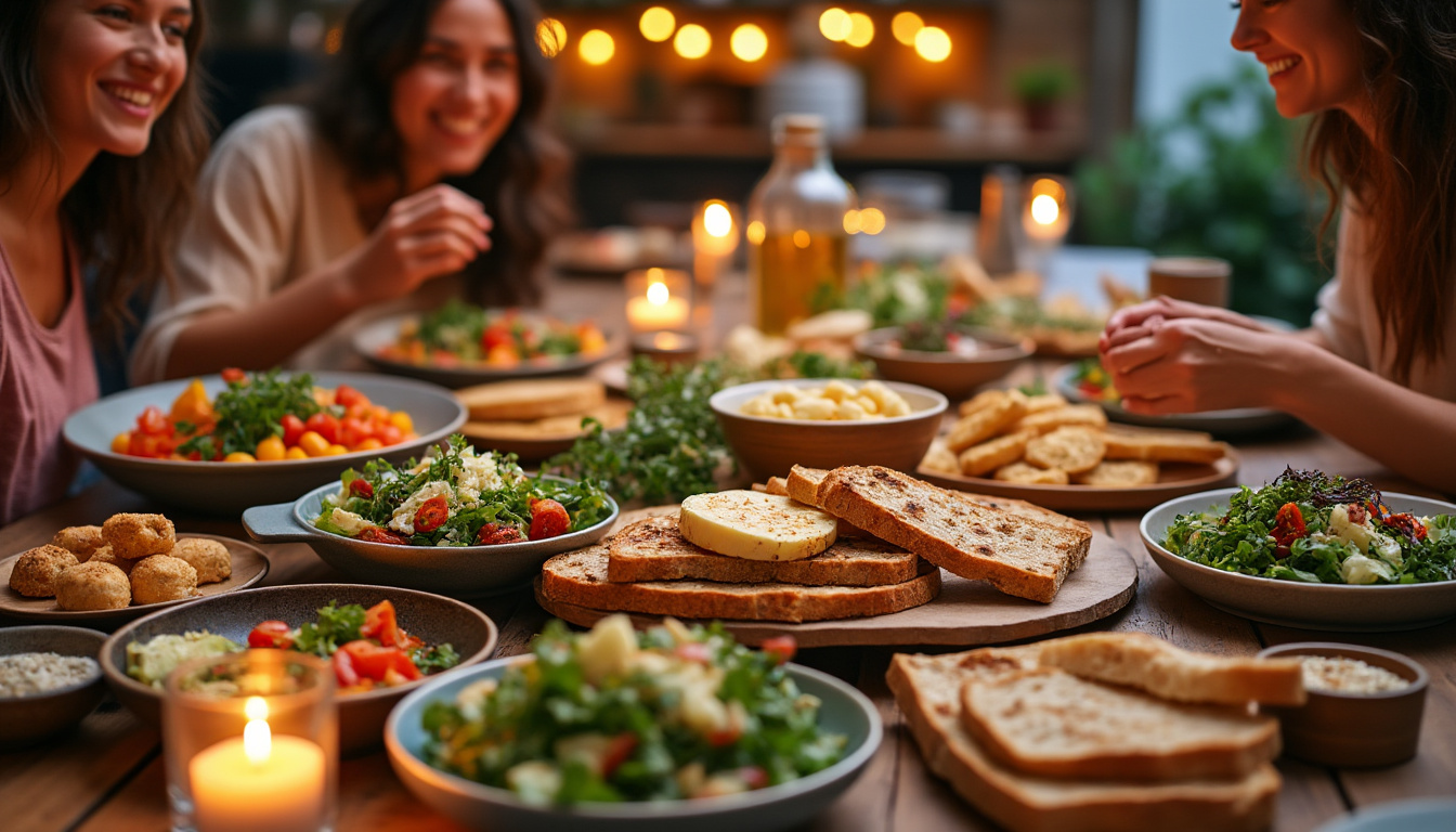 découvrez des idées de repas simples et conviviaux pour partager une soirée agréable entre amis, avec des recettes faciles à préparer et pleines de saveurs.