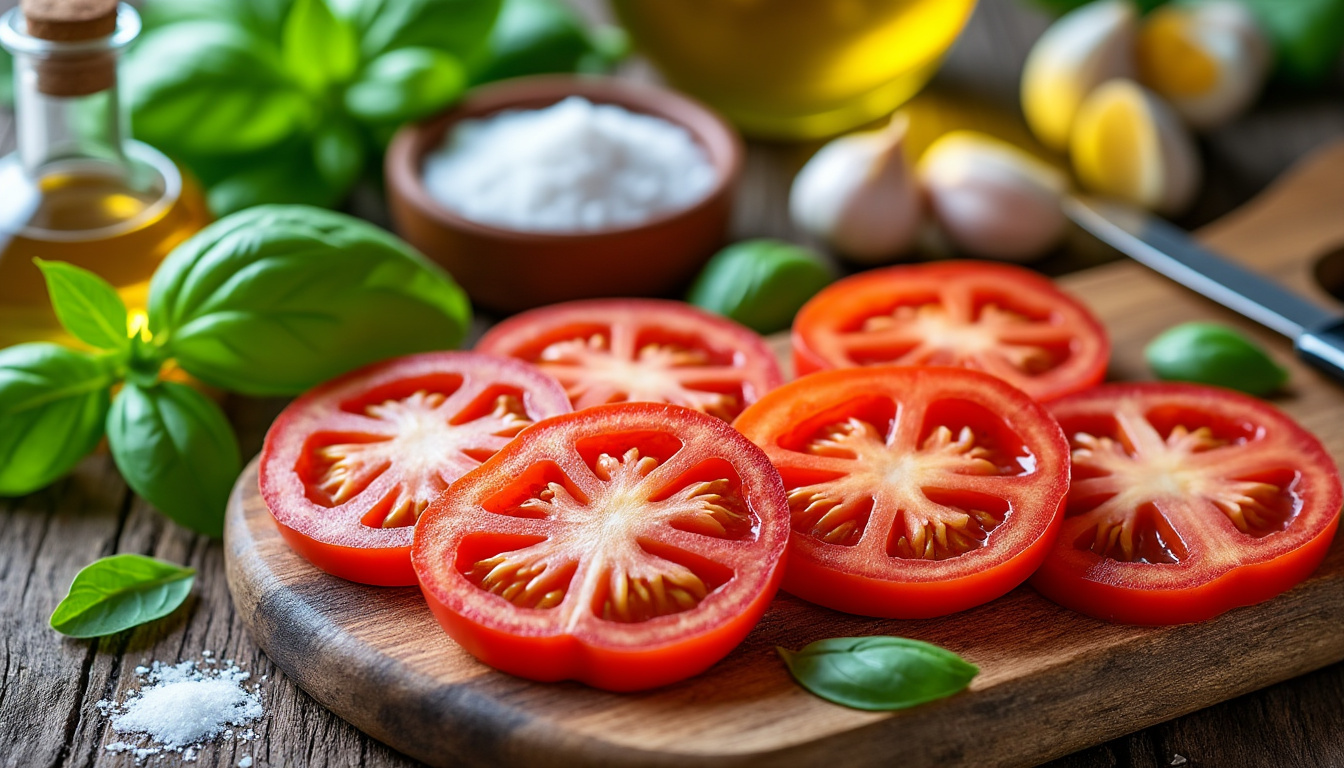 découvrez une recette simple et délicieuse mettant en valeur la fraîcheur des tomates pour des plats savoureux et faciles à préparer.